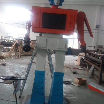 001智能科技  廣告機器人 可以互動的機器人