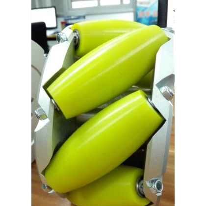 203mm麥克納姆輪 工業(yè)級全向輪45度機器人輪子NM203A