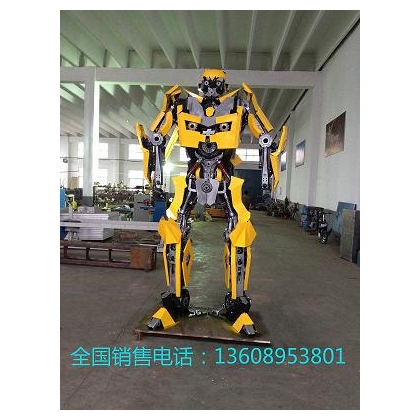 工業(yè)機器人—工業(yè)生產(chǎn)線改造—廣告宣傳機器人擎天柱