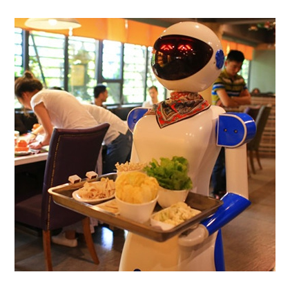 送餐機(jī)器人傳菜機(jī)器人廣州新力機(jī)器人