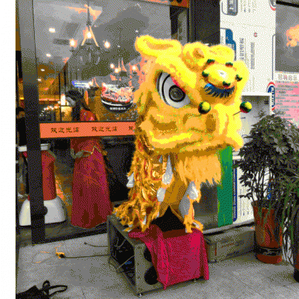 實(shí)力團(tuán)隊(duì)多年成果智能化舞獅機(jī)器人
