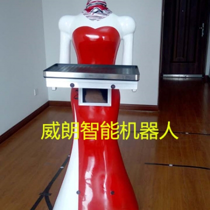 威朗餐廳送餐機(jī)器人-餐飲行業(yè)好幫手