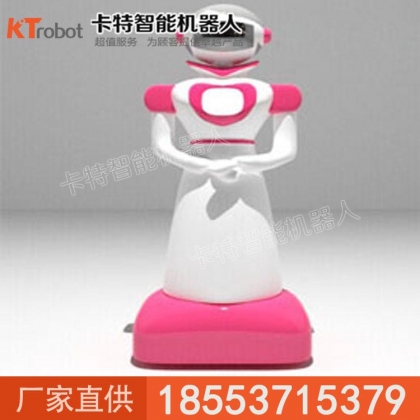 美女迎賓餐廳機器人
