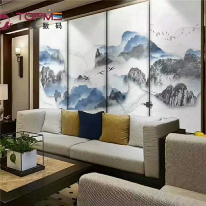拓美超高清客廳掛畫壁畫三聯(lián)畫大型2513UV打印機