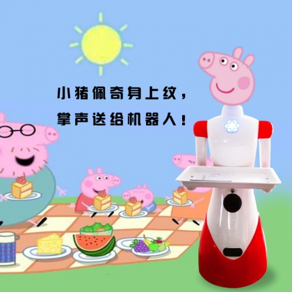 多功能機器人、迎賓+點餐+傳菜+收銀安徽省合肥市餐飲機器人