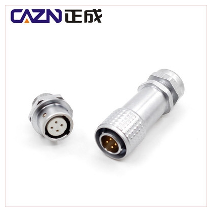 低頻SF12卡扣式防水連接器IP67，IP68快速插拔防水插頭金屬戶外用對(duì)接