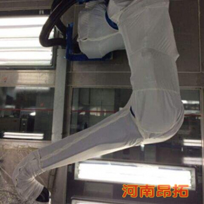 噴砂機(jī)器人防護(hù)服_安川機(jī)器人防護(hù)衣，阻燃耐磨
