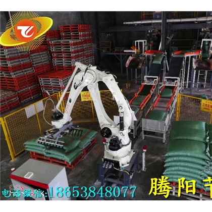 ABB碼垛機(jī)可以雙爪同時(shí)抓起節(jié)約勞動力