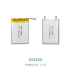 523450 503450聚合物鋰電池1000mAh 紫外殺菌燈血氧儀血壓計(jì)電池