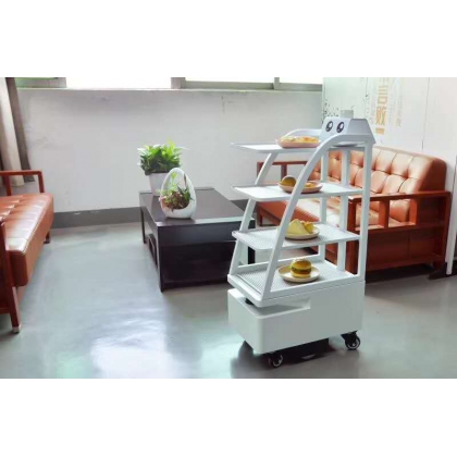 江北送餐機(jī)器人_重慶渝中餐廳機(jī)器人銷售_輕騎兵送餐機(jī)器人簡介