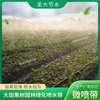 灌溉微噴帶廠家生產(chǎn)批發(fā)農(nóng)田果園園林綠化加厚霧化噴水軟帶