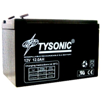 美國TYSONIC蓄電池TY系列6V/12V參數(shù)型號表