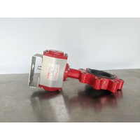 美國博雷蝶閥S30 DN150電動(dòng)對夾蝶閥