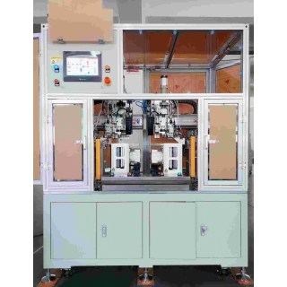 新能源鋰電池設備充氦插膠釘機