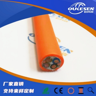 SK-C-PUR柔性伺服綜合電纜，伺服電機(jī)拖鏈電纜