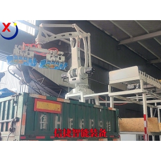 科技改變傳統(tǒng)作業(yè)方式，全自動(dòng)裝車機(jī)器人吉林玉米裝車
